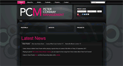 Desktop Screenshot of peterconwaymanagement.com